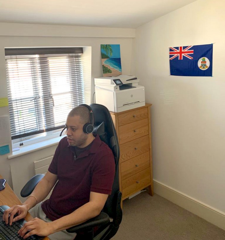 Andre Working from home