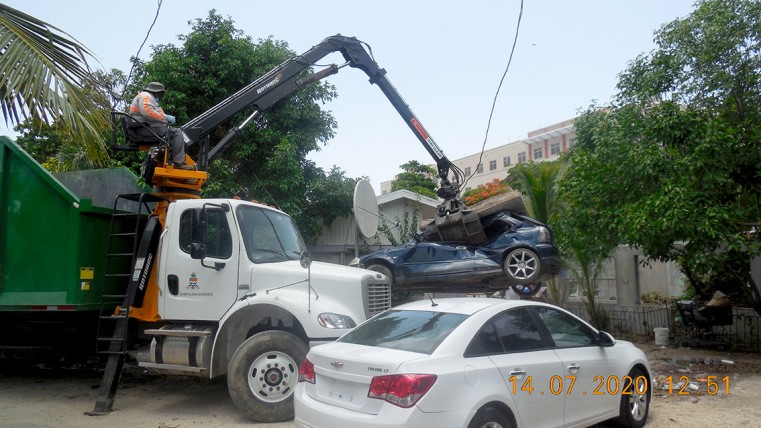 DEH Undertakes Neighborhood Clean-Up Projects After Lockdown