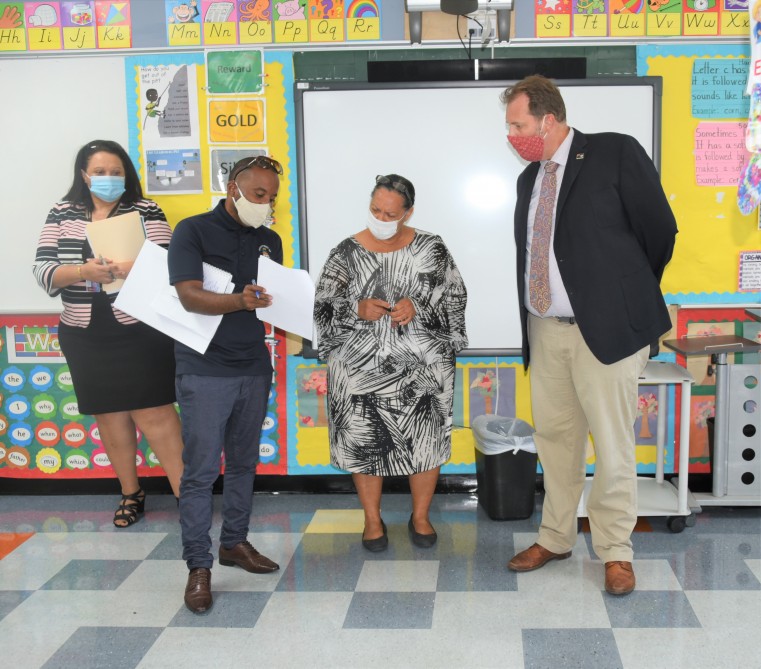 MASKS IN CLASS FOR NEW SCHOOL YEAR
