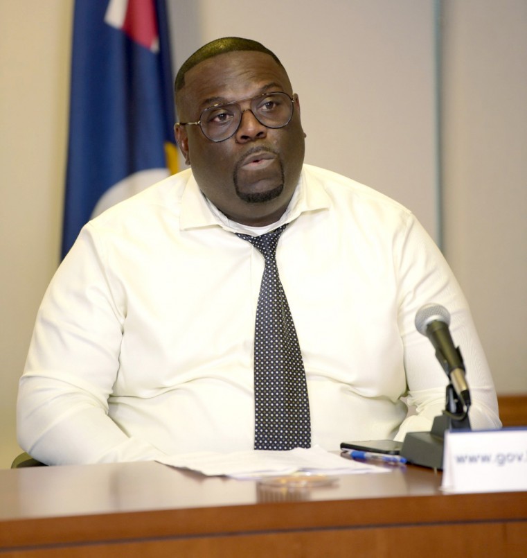 Hon. Minister of Health Dwayne Seymour