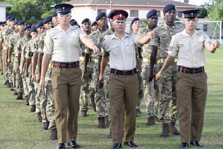 Cayman Islands Regiment Recruits Again