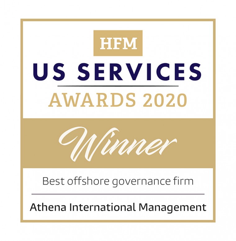 Athena Wins HFM Global’s US Award for Best Offshore Governance Firm