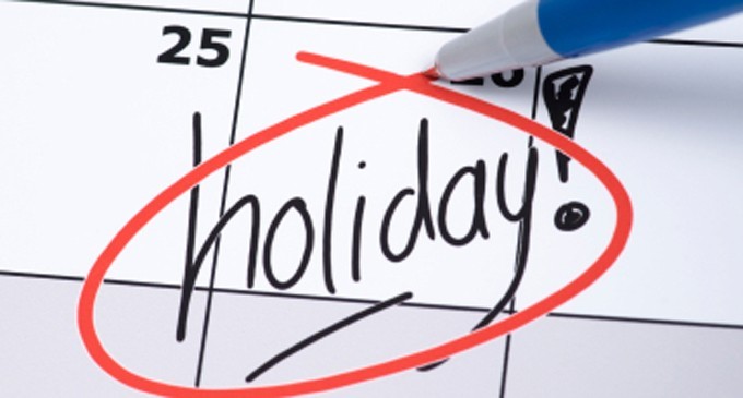 Public Holidays for 2021 Announced