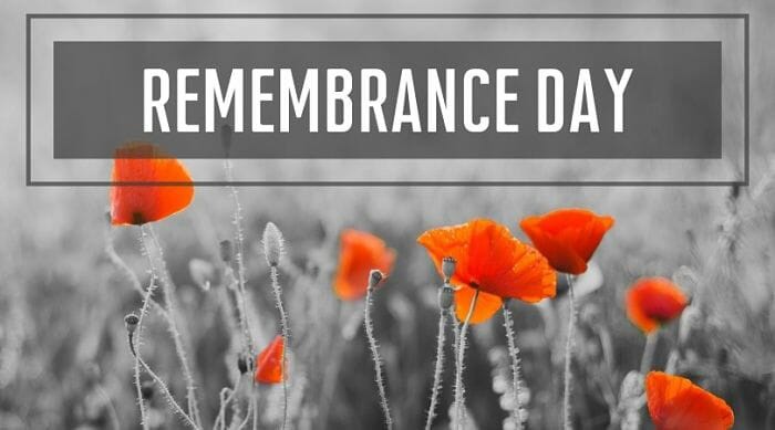 Editorial: Remembrance Day