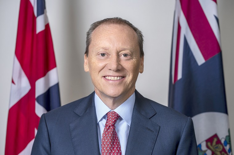 His Excellency the Governor, Martyn Roper O.B.E.