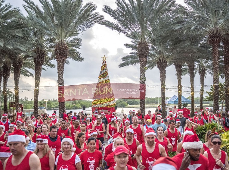 A jolly jog for a cause returns with the Santa Run, on Saturday, 12 December