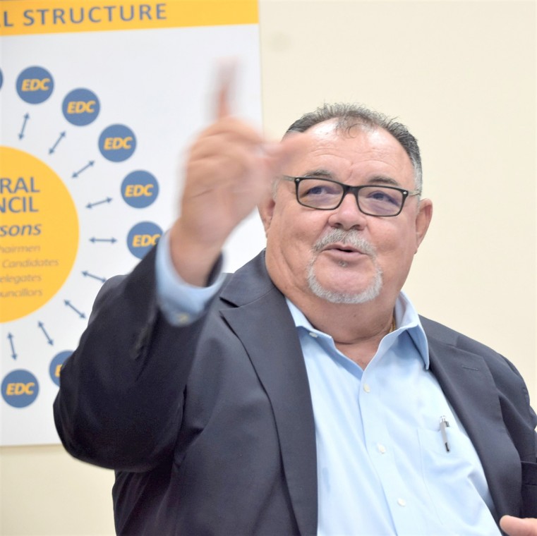 Ezzard Miller, North Side MLA and interim leader of the new party shares his vision for a brighter, people-centred future