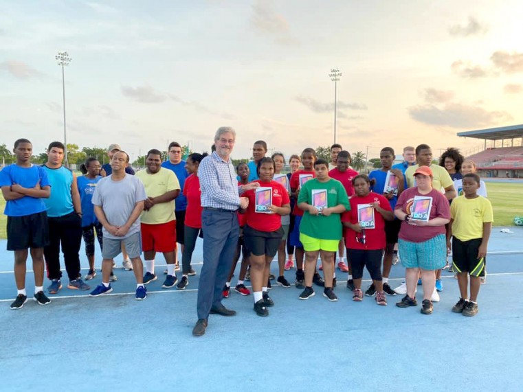KIRK OFFICE DONATES TABLETS TO SPECIAL OLYMPICS