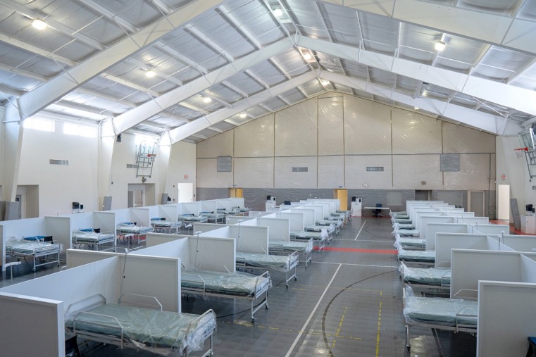 Cayman Islands Emergency Field Hospital inside