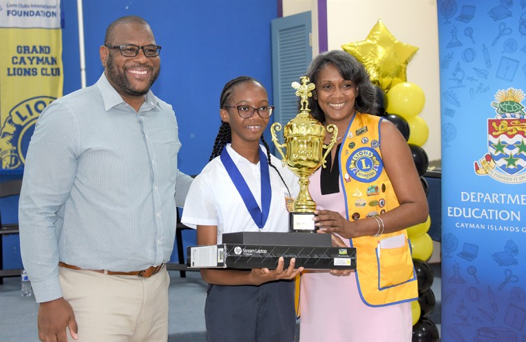 Cayman Brac students win Spelling Bee