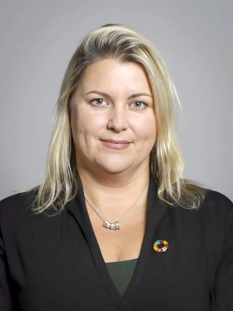 UK Minister for the OTs, Baroness Liz Sugg
