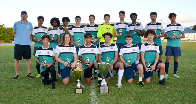 2020 Appleby Under 18 boys high school football champions – Cayman Prep & High School