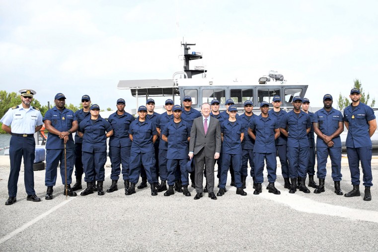 Cayman Island Coast Guard Recruits Commence Training