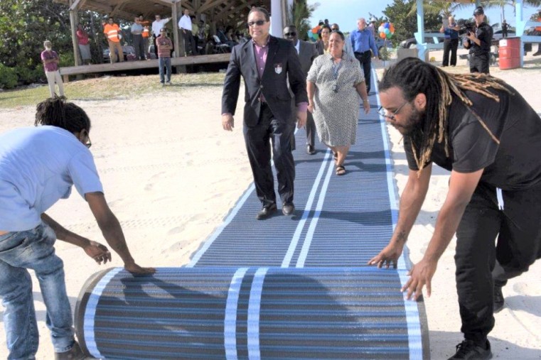 Ministry of Lands Installs Fourth Mobi-Mat