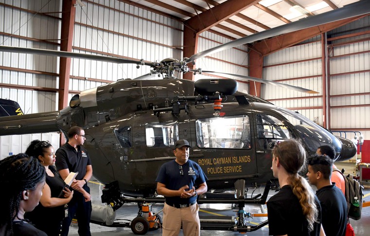 RCIPS Hosts Career Tour for Young People