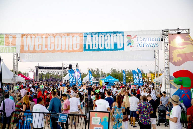 Entrance of the 2019 Taste of Cayman Food and Drink Festival