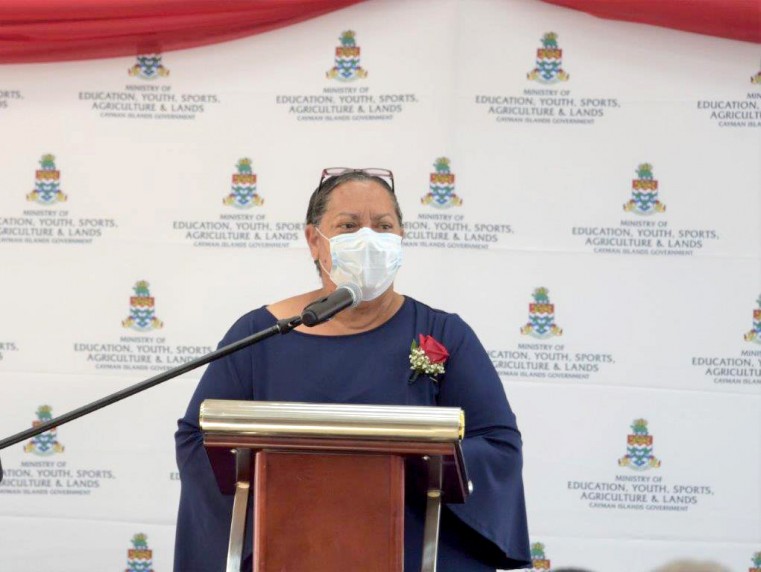 Hon. Juliana O’Connor-Connolly addresses the audience