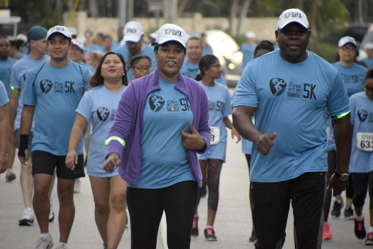 CUC 5k walkers