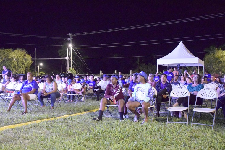 The audience