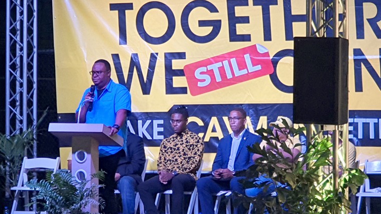 Bodden Town West Incumbent Chris Saunders endorses Kenneth Bryan