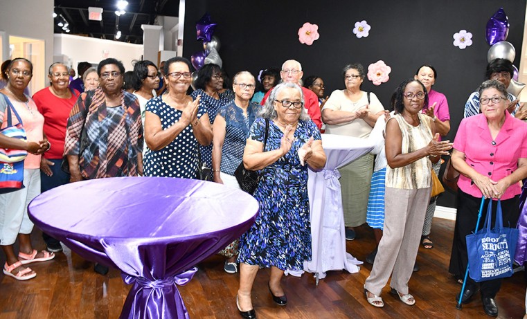 Seniors were given a guided tour of the 6,200 square-foot Older Persons Active Ageing Centre (OPAAC) on Wednesday, 31 March 2021