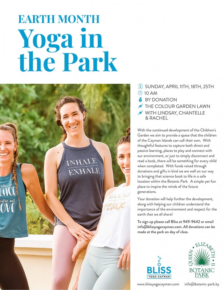 Botanic Park Hosts Earth Month Yoga Series