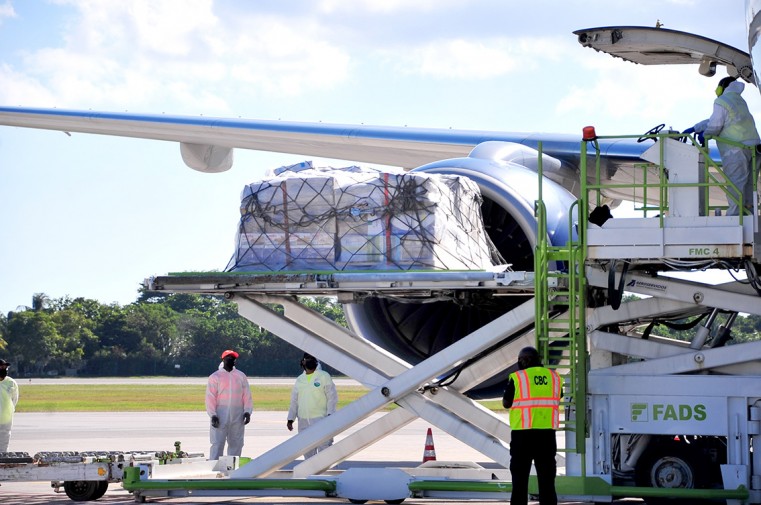 FINAL COVID VACCINE SHIPMENT ARRIVES