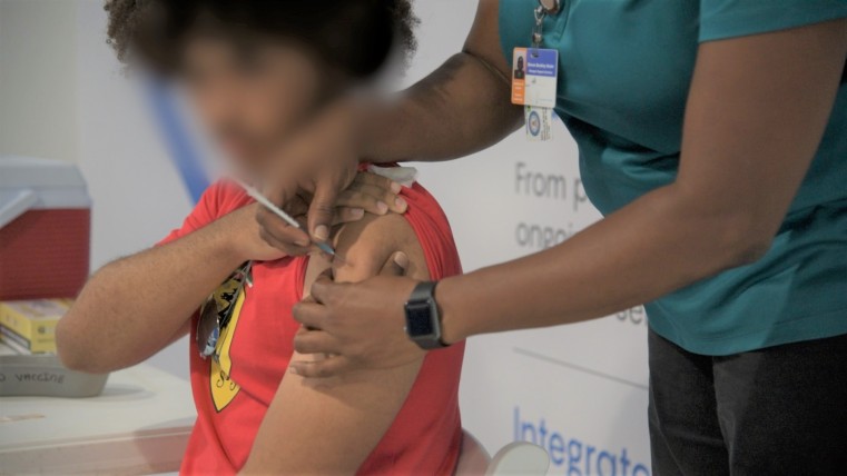 Over 100 Vaccinated at Youth Event