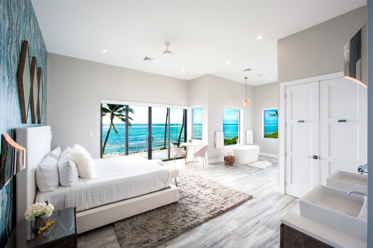 A five-night staycation at the beautiful seven-bedroom Evolution villa in Bodden Town is just one of many local and international accommodation packages up for bid in the online auction