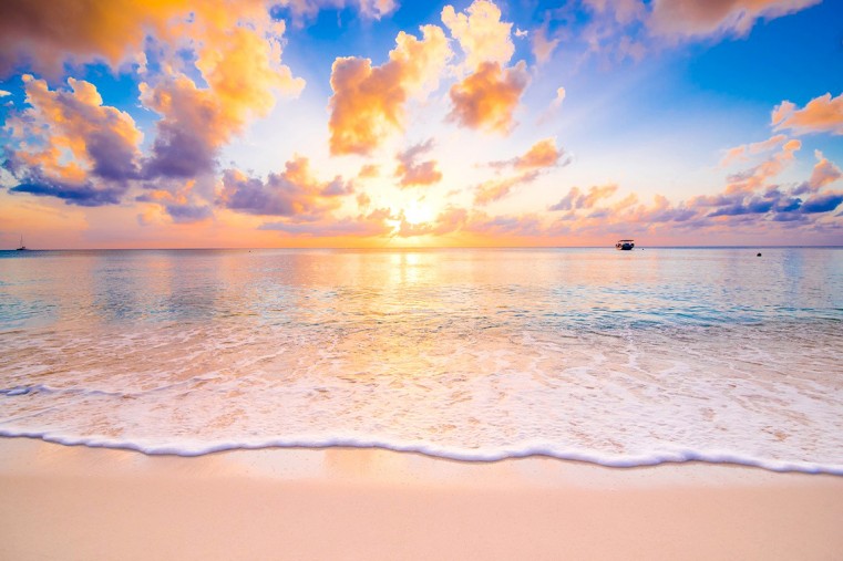 Photographer Irene Corti has donated this stunning visual print, “Mother Nature’s Sunset Show,” as one of many art pieces available in the online auction