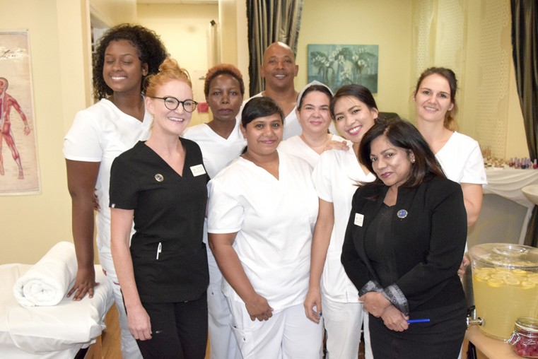 Students and lecturers at Cayman Career Academy open-day
