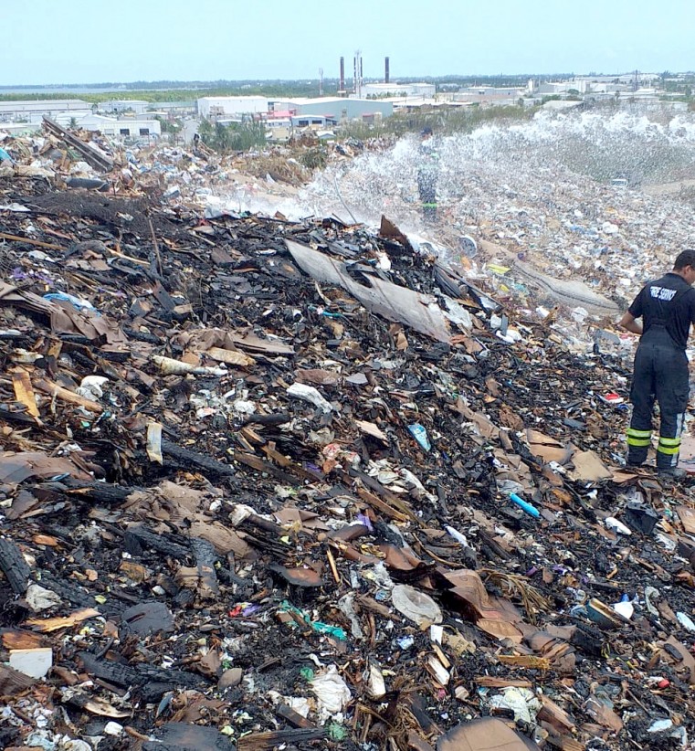 Batteries remain suspected culprits for landfill fires