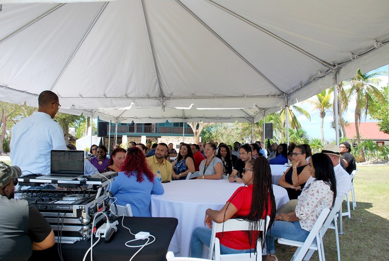 Minister Bryan Addresses Staff