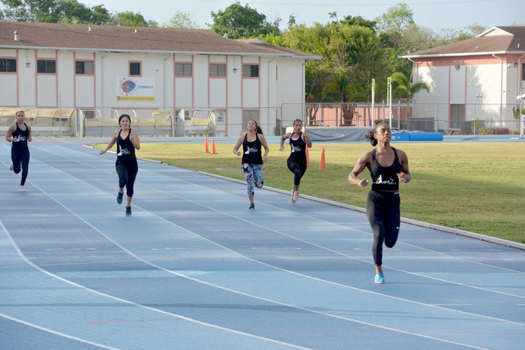 Sydonie Barratt won the 100m sprint