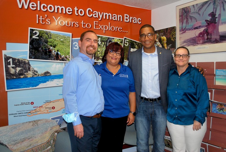 Min Bryan with doT staff