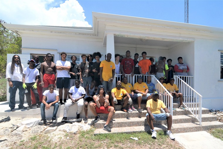 Boyz 2 Men join Lions in East End renovation project