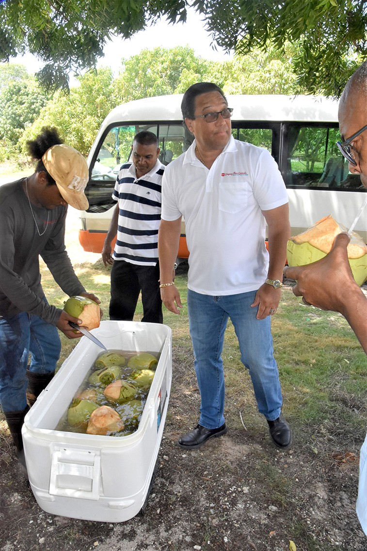 Coconut water all round