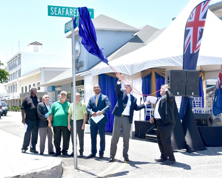 Cayman honours seafarers with renaming ceremony
