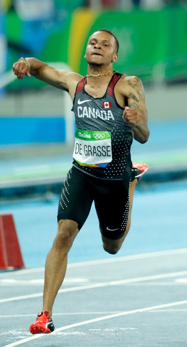 Andre de Grasse hopes to be 100m champ in Tokyo