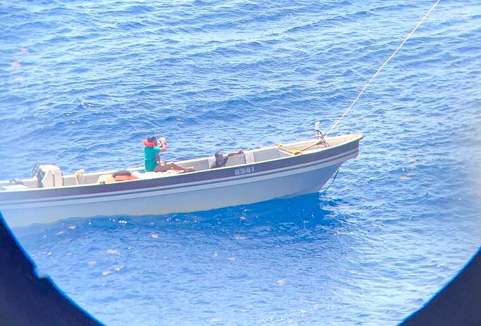 Two Men Rescued at Sea with the Assistance of the Cayman Islands Coast Guard