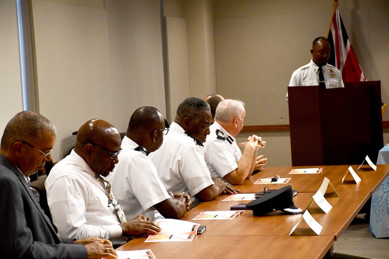 Former Education Minister and UCCI President Emeritus Roy Bodden joined representatives of the prison service and police services at the signing ceremony which marks the first time in the region that a recognised institution of higher learning has formali
