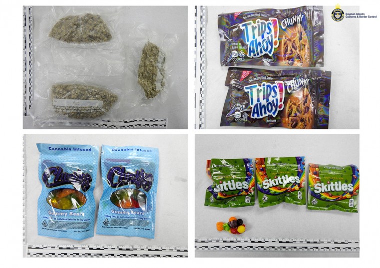 Illegal edibles and marijuana seized upon importation