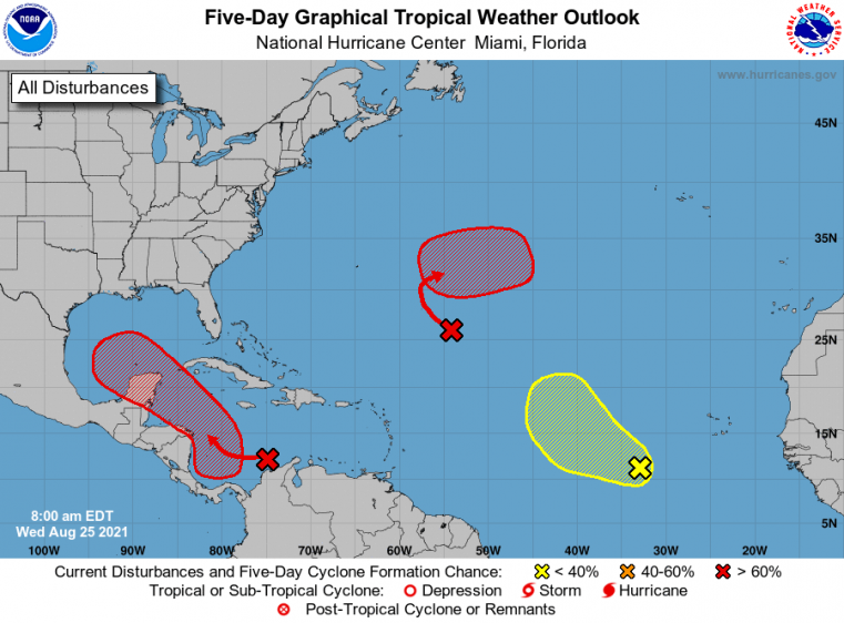 Heavy Showers, Moderate Seas and Winds expected : Tropical Depression likely to form
