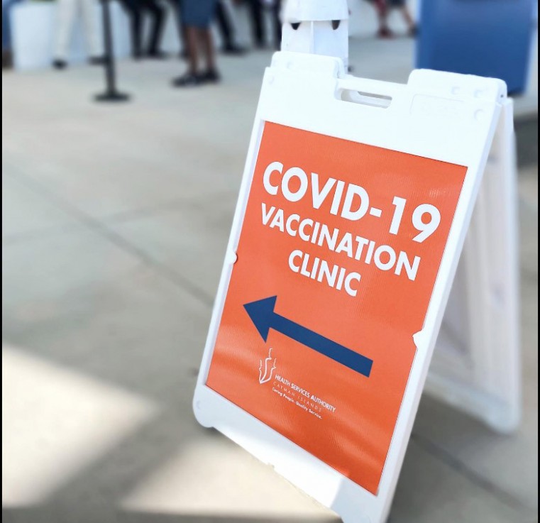 VACCINATION RATE PICKS UP IN CAYMAN