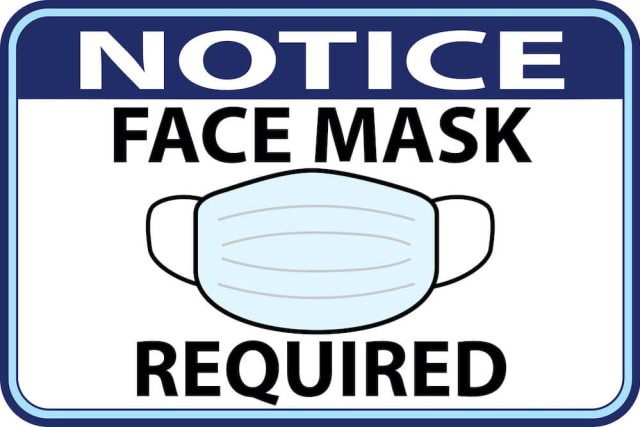 DVDL Requires Face Masks at Offices