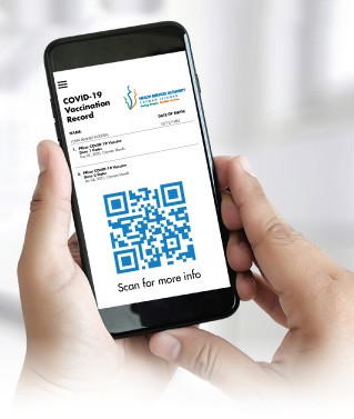 Digital COVID Vaccine Certificates now being uploaded to MyHSA Patient Portal