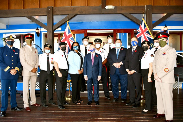 Premier and Governor help launch Poppy Appeal Governor