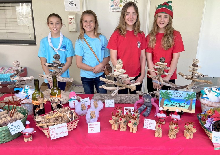 Unique Christmas goodies at girl guides’ bazaar