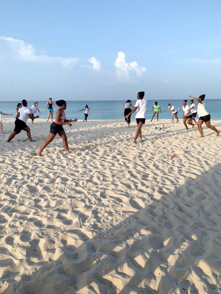 Beach training