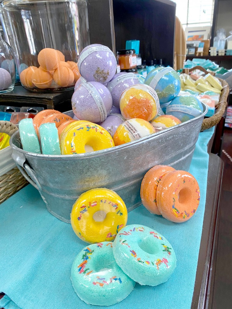 Donuts for the bath are CI$7 each